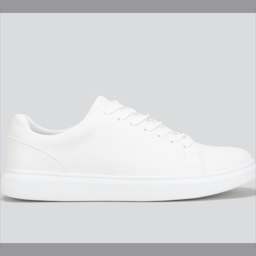 Steve Madden Men's Hank White Fashion Sneaker Size 10 New In Box